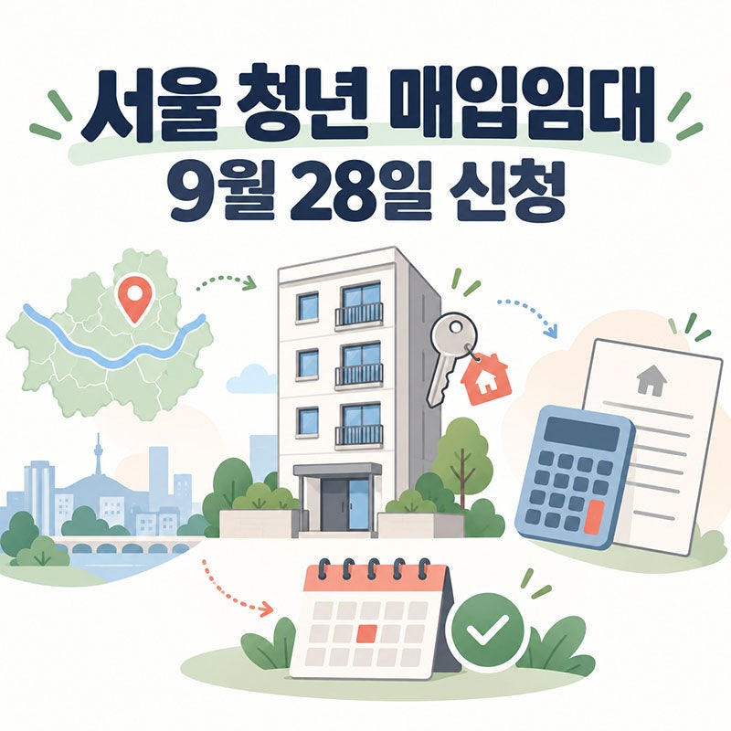 서울 청년 매입 임대 9월 28일 신청, 시세 절반 수준이면 누가 들어갈 수 있을까?