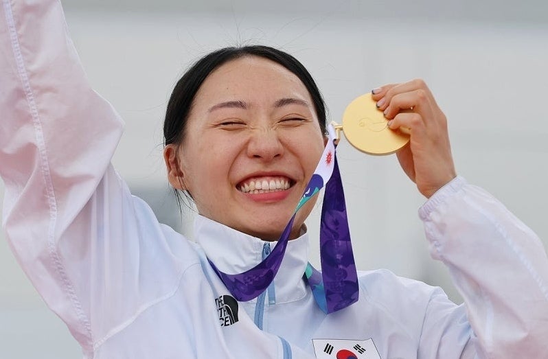 아시안게임 첫 금메달의 주인공 성승민 선수 근대5종 여자 개인전 사상 첫 왕좌 등극과 역사....
