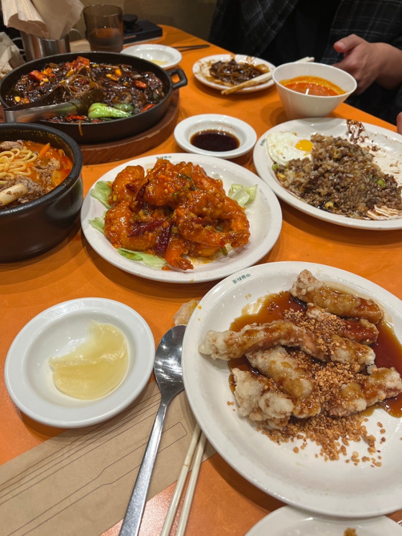 수지롯데몰맛집 차이들 중식당 추천