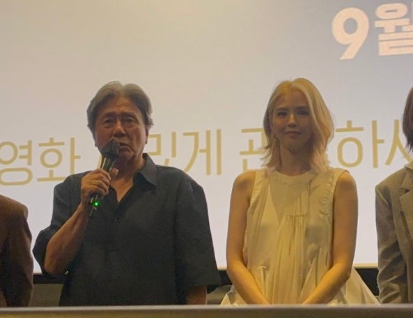 영화 인턴 시사회 후기｜한소희·최민식 배우 무대인사 ㅣ영화  후기/추석시사회,오란다꺽캡....
