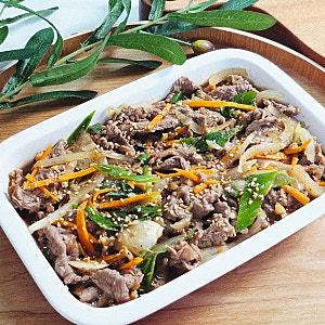 소불고기 1kg 양념 비율! 국물 자박자박 촉촉 스타일 (정호영 스트릿 레스토랑 파이터 레시피)