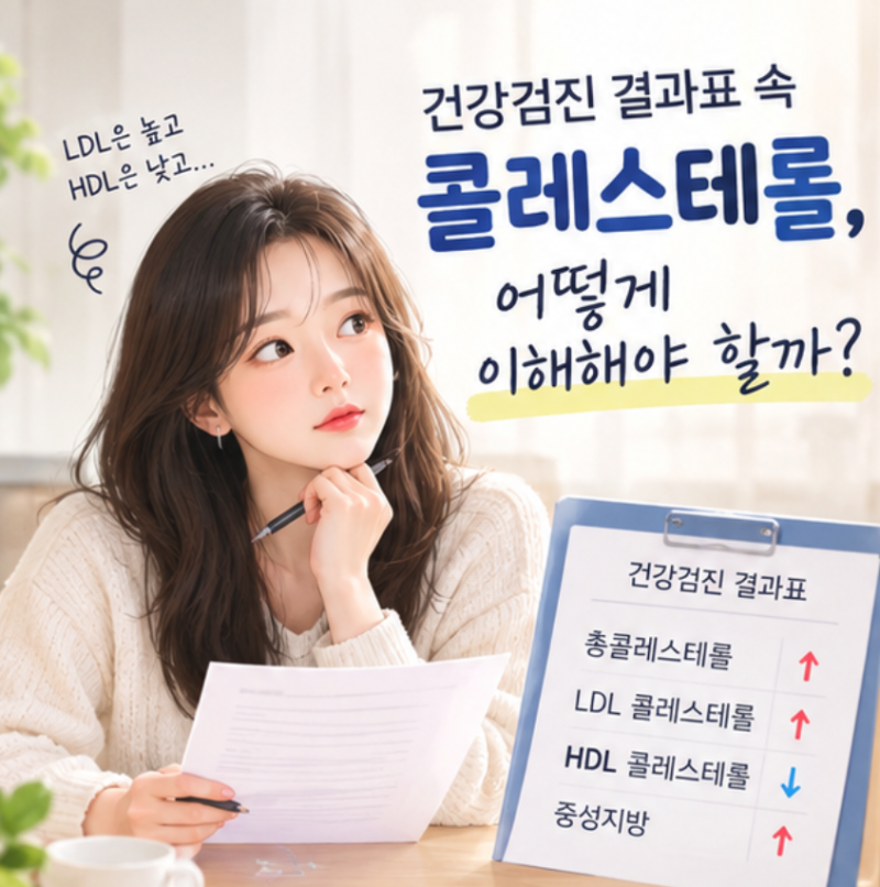 콜레스테롤 수치 높으면 무조건 음식 때문일까? LDL HDL 차이와 식습관 관리법