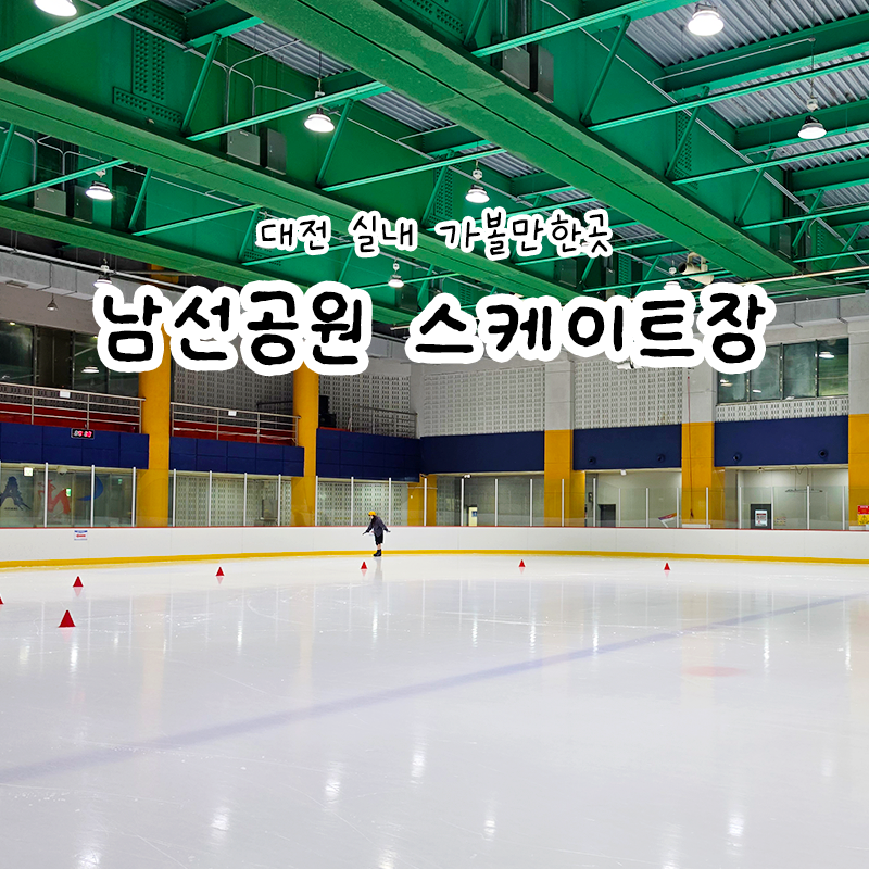 대전 가볼만한곳 실내 데이트 놀거리 추천 남선공원 스케이트장