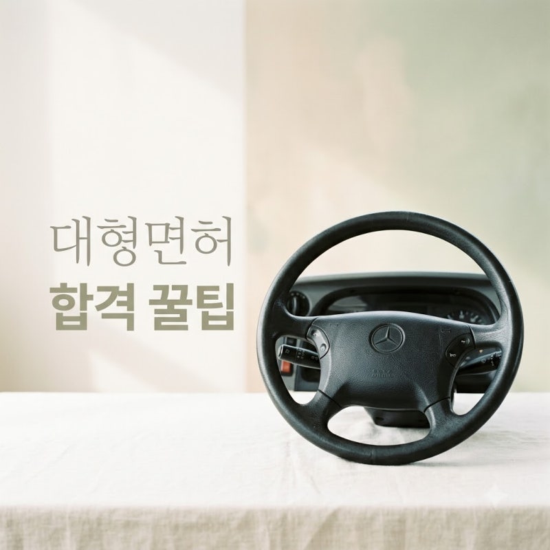 "한 번에 합격할 줄이야" 제1종대형면허, 독학보다 학원이 빠른 이유