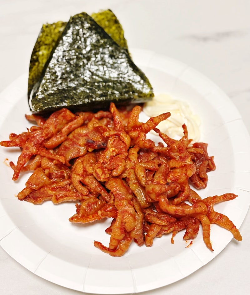 우리집포차 닭발 밀키트, 혼술안주로 먹어본 직화 무뼈 냉동닭발