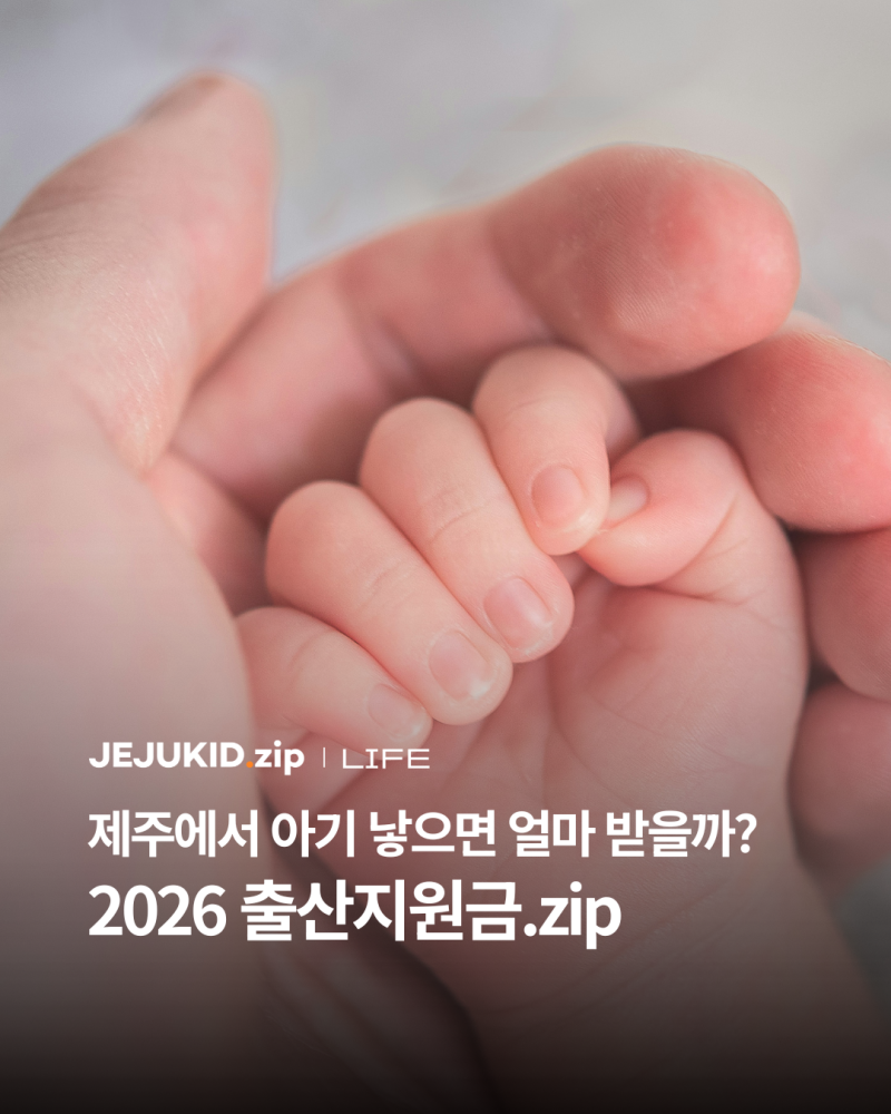 2026 제주 출산지원금 총정리｜첫째·둘째 얼마 받을까? 육아지원금·첫만남이용권·산후조리....