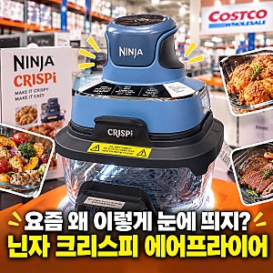 닌자 크리스피 에어프라이어, 요즘 왜 이렇게 눈에 띄지? 3.8L 특징부터 가격까지