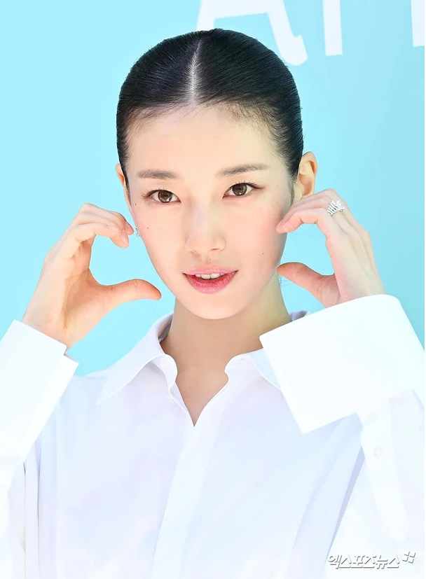 수지, 파격 올백에 "어색해" vs "뭘해도 예뻐"…호불호 갈렸다 [엑's 이슈]