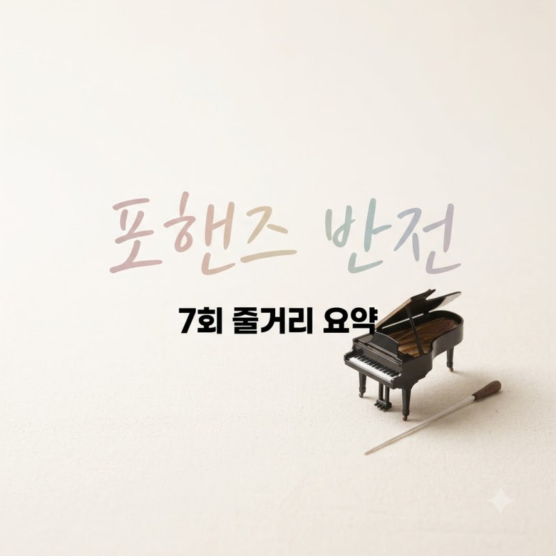 포핸즈 최정요 생존 반전? 가짜 기억상실과 7회 충격 전개