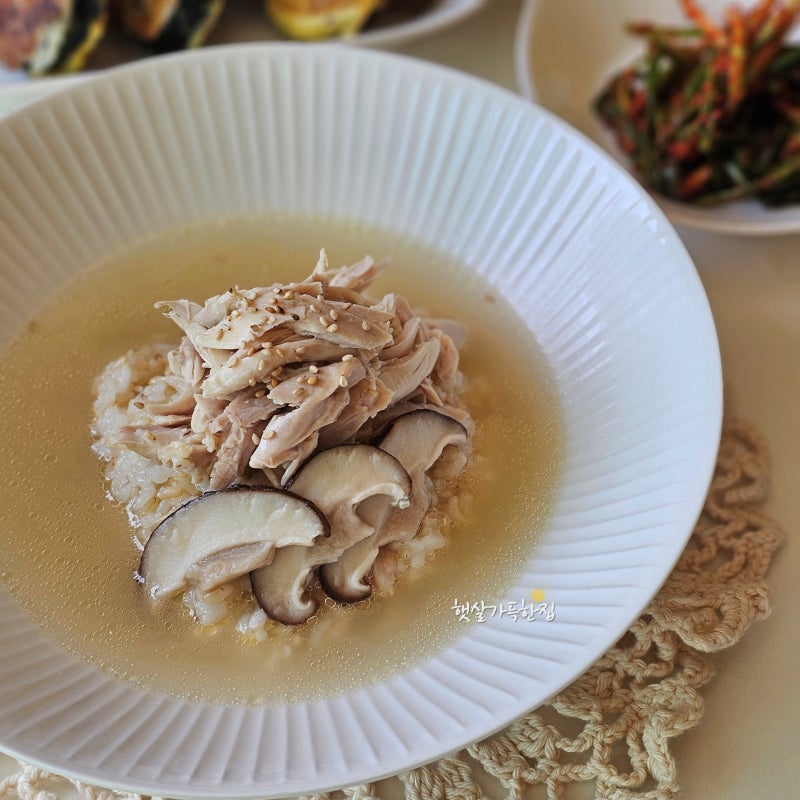 맑은닭곰탕 끓이는법 닭다리로 만드는 닭계장 레시피