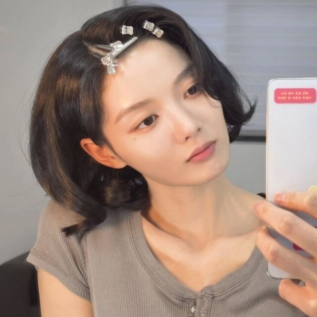 국민여동생 벗어던진 김유정 단발 변신, 치명적 매력 화보 공개