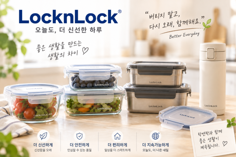 락앤락 뚜껑 고장났다고 통째로 버리지 마세요｜뚜껑 A/S 받는 방법·모델명 확인법