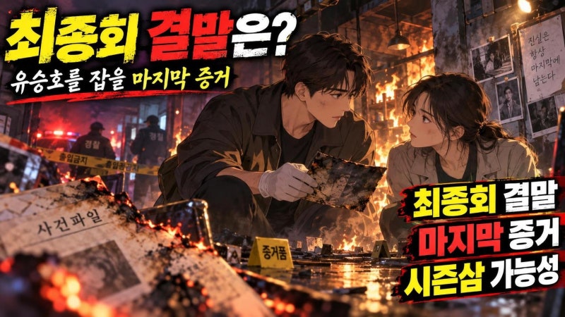 재벌X형사2 최종회 결말 총정리｜안보현·정은채, 유승호를 잡을 결정적 증거는?