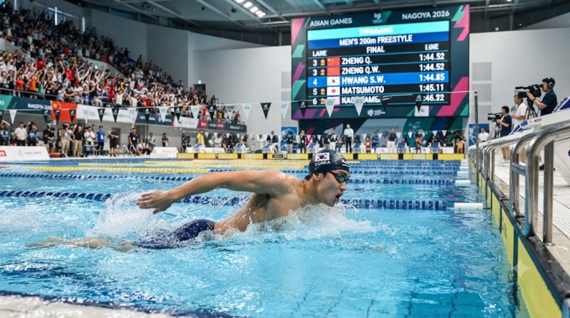2026 아시안게임 황선우 수영 경기 일정과 출전 종목 총정리
