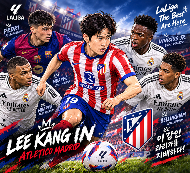 ⚽ [라리가 매치 프리뷰] 마드리드 더비의 불꽃, 그리고 AT 마드리드의 새로운 날개 '이강인'