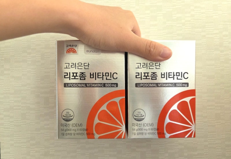 [허니와 건강] 고려은단 리포좀 비타민C 메가도스, 공복에 복용가능한 비타민C 캡슐영양제 후....