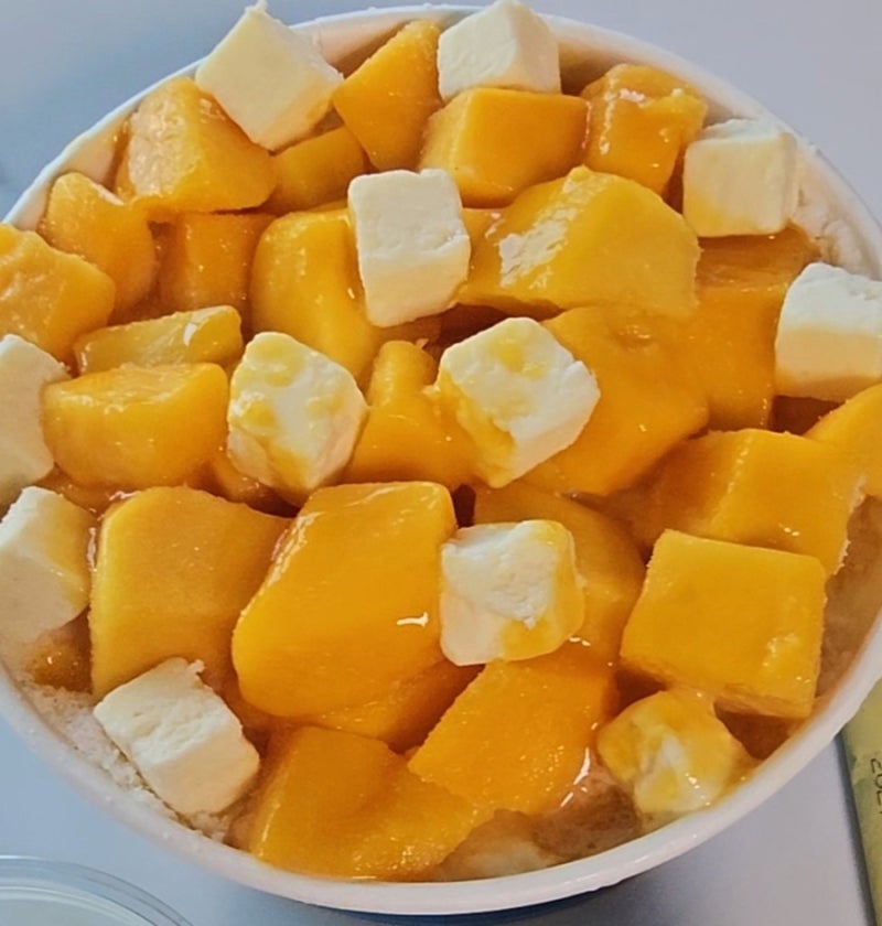 애플 망고 빙수 설빙 vs 뚜레주르 배달