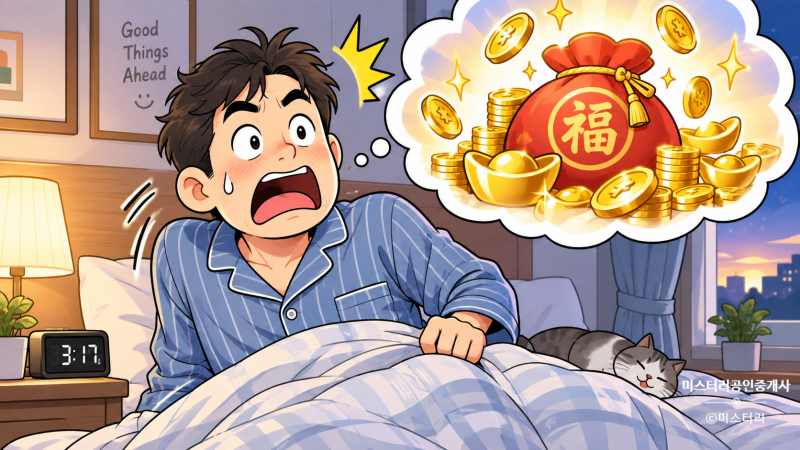 팬티에 똥싸는꿈, 뜻밖의 재물운이 찾아오는 길몽일까?