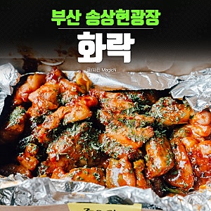 부산 송상현광장맛집 화락바베큐치킨 부산베이스캠프점