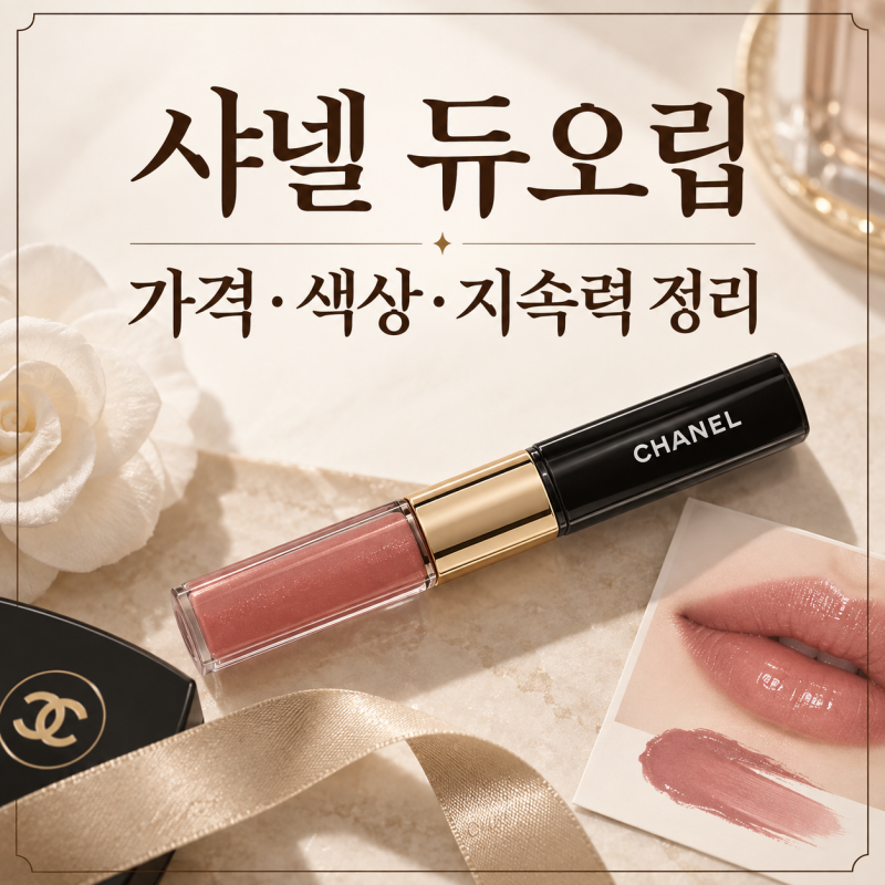 샤넬 듀오립 왜 인기일까? 르 루쥬 듀오 가격·색상·지속력 정리