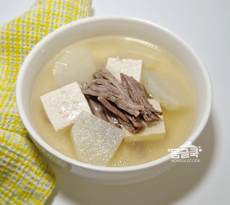 제사 탕국 끓이는법 소고기 탕국 마늘 대파 없이 깔끔하게