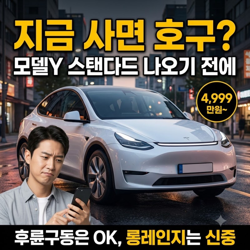 "지금 사면 호구?" 테슬라 모델Y 스탠다드 나오기 전에 알아야 할 것