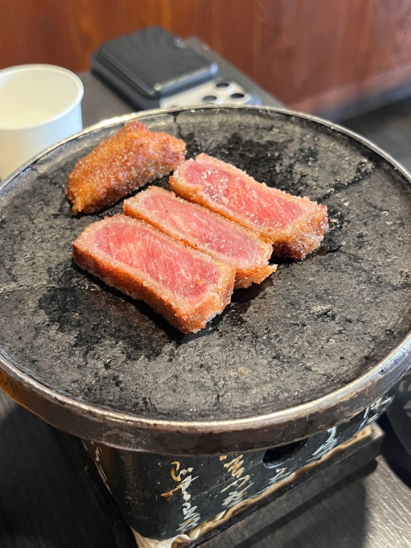 천안 신부동 맛집 이자와 규카츠 솔직후기 천안 데이트코스 추천
