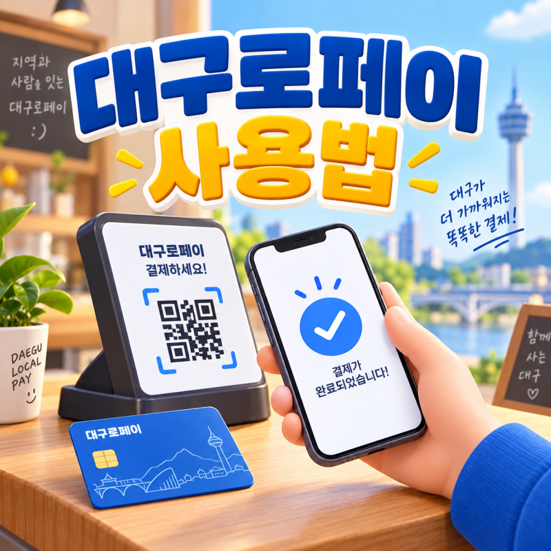 대구로페이 사용법 2026｜iM샵 신청·카드 발급·충전방법선정 이유