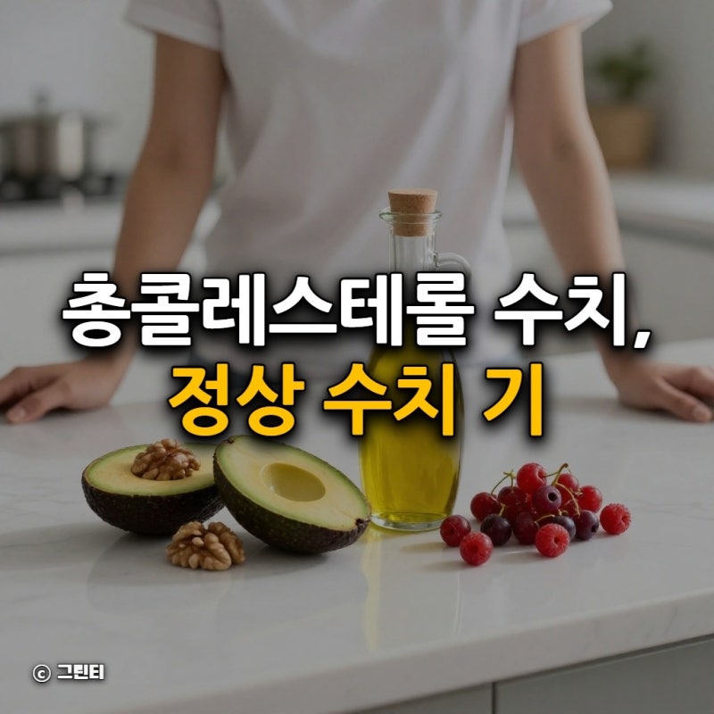 총콜레스테롤 수치, 정상 수치 기준과 결과표 확인 기준