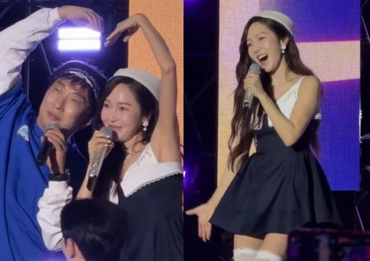 12년 만 국내 무대, 제시카 박명수 17년 만 재회 '냉면' 열창