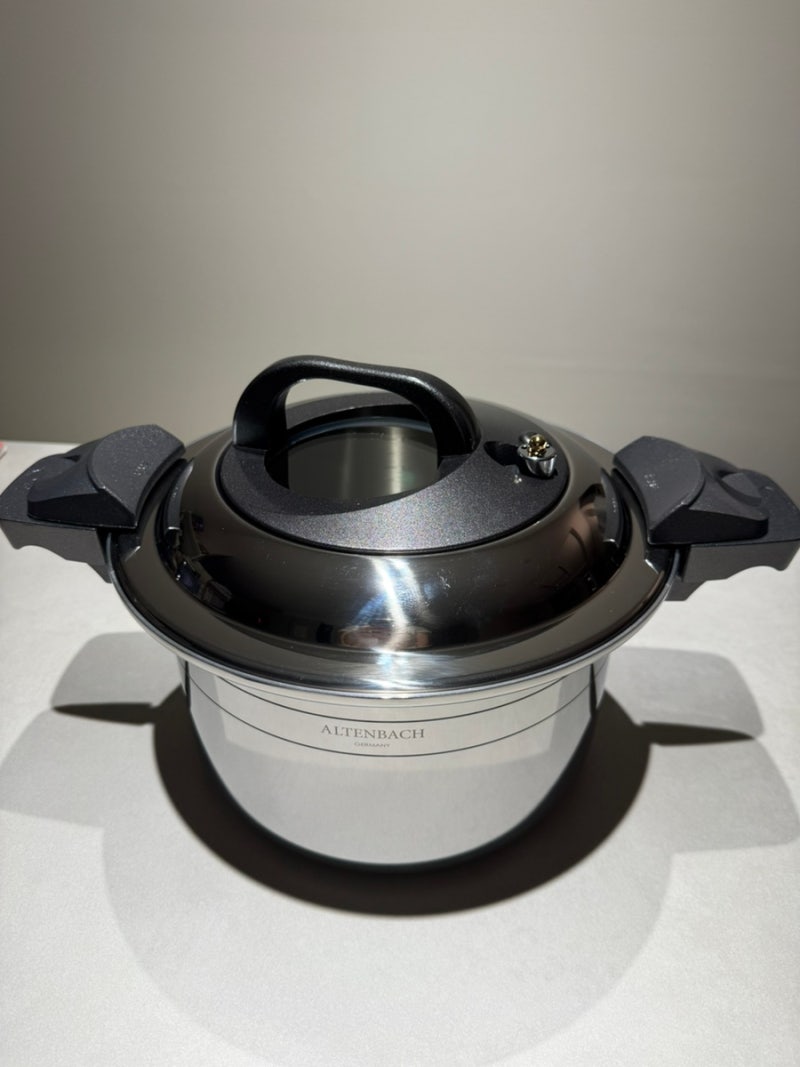 알텐바흐 엑스쿠첸 멀티쿡 316Ti 통5중 저압냄비(7L) 내돈내산 후기 / 돼지고기 무수분 수육 레....
