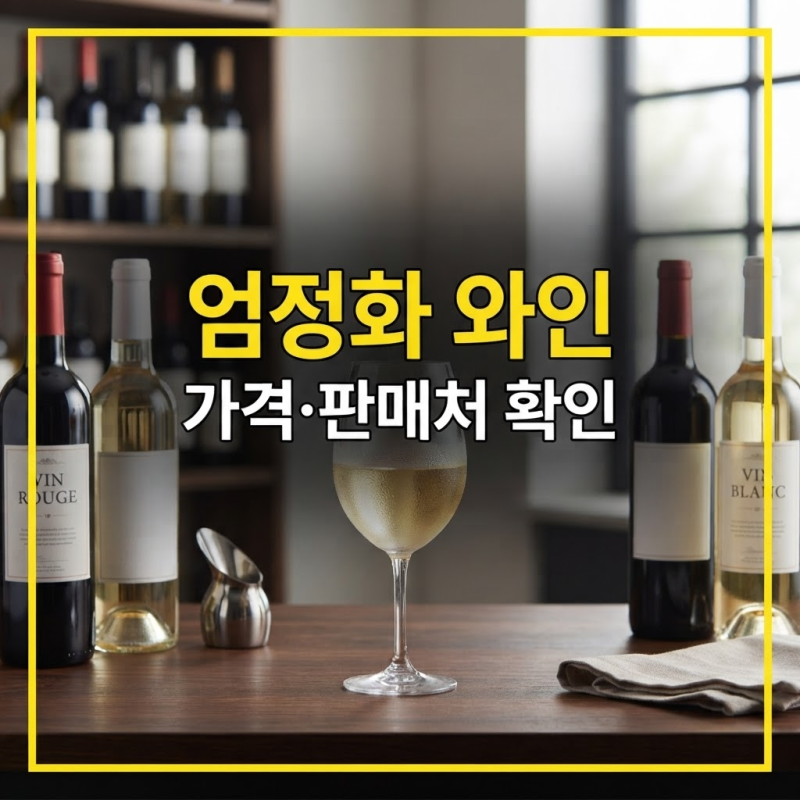 엄정화 와인 가격 총정리｜화이트 와인 종류와 코스트코