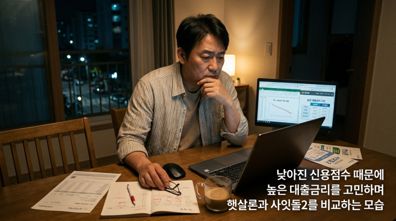 어려울수록 대출금리는 왜 비쌀까? 2026 햇살론·사잇돌2 확인해 보니