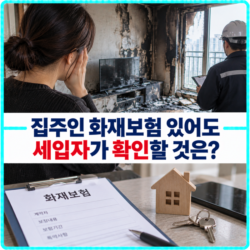 전셋집·월셋집에서 불이 났다면? 집주인 화재보험이 있어도 세입자가 확인할 것