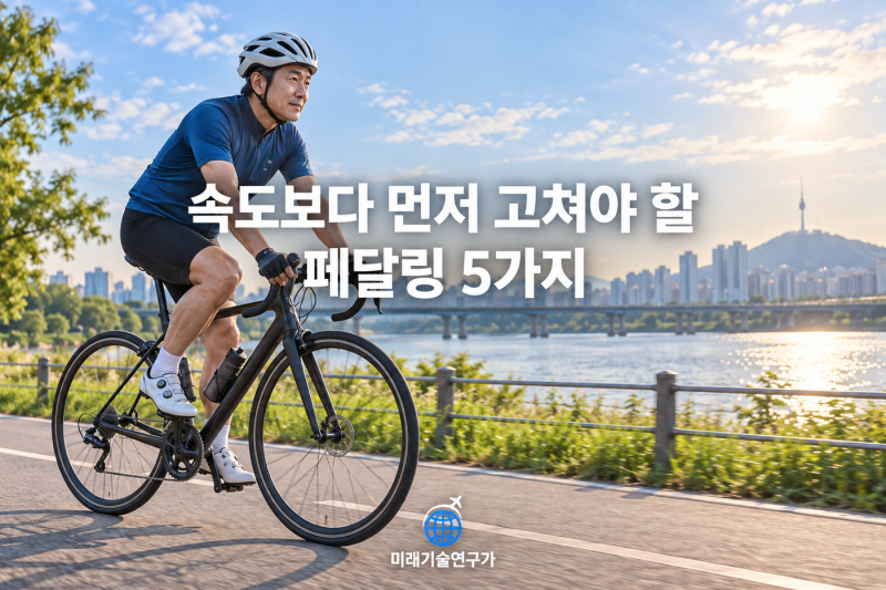 로드자전거 초보, 속도보다 먼저 고쳐야 할 페달링 5가지