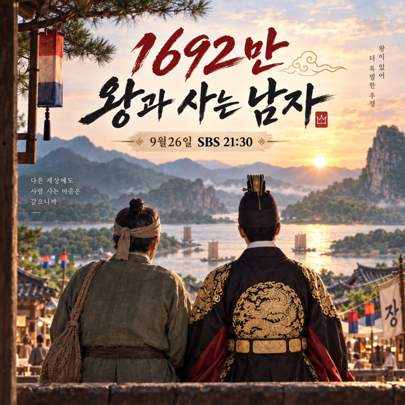 1692만 왕과 사는 남자, 추석 특선영화로 TV 온다｜9월26일 SBS 21시30분