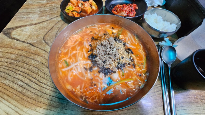[강릉 맛집투어] 강릉맛집 ①탄! 강릉 현지인이 추천하는 장칼국수 맛집리스트 5곳!