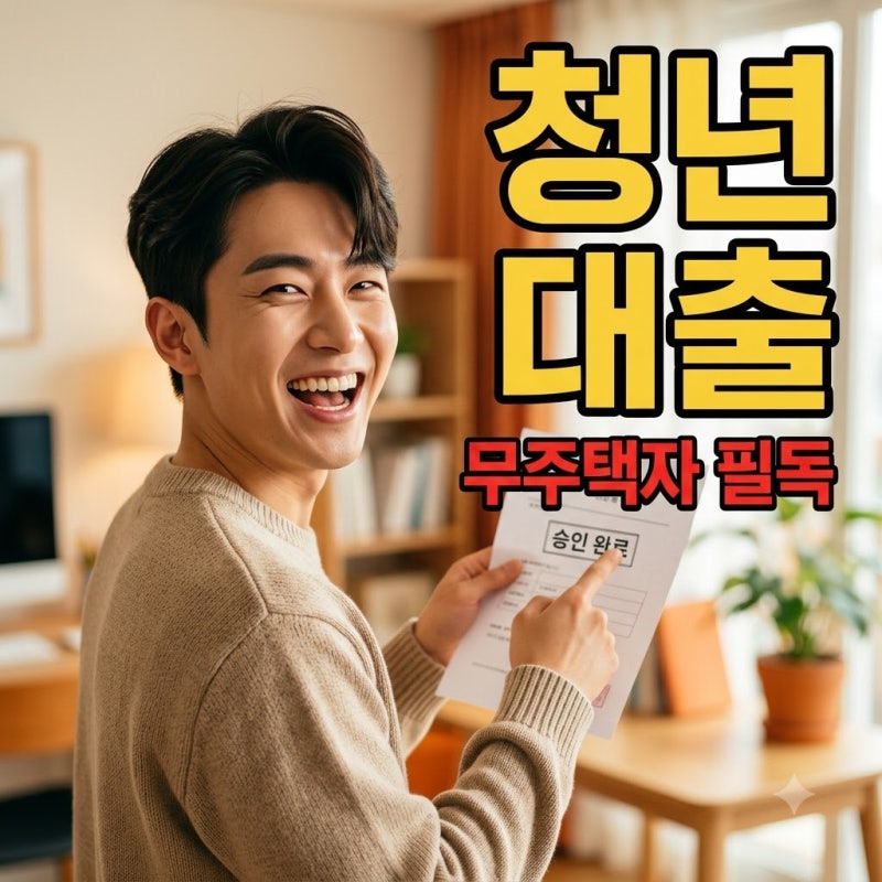 청년무주택자대출방법 전세부터 월세까지 내게 맞는 상품 찾기