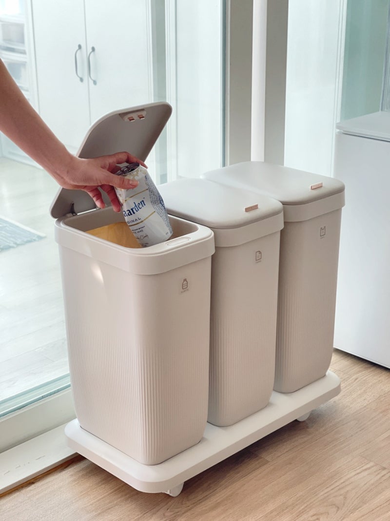 플루딕 분리수거함 60L 깔끔해진 우리집 분리수거 공간