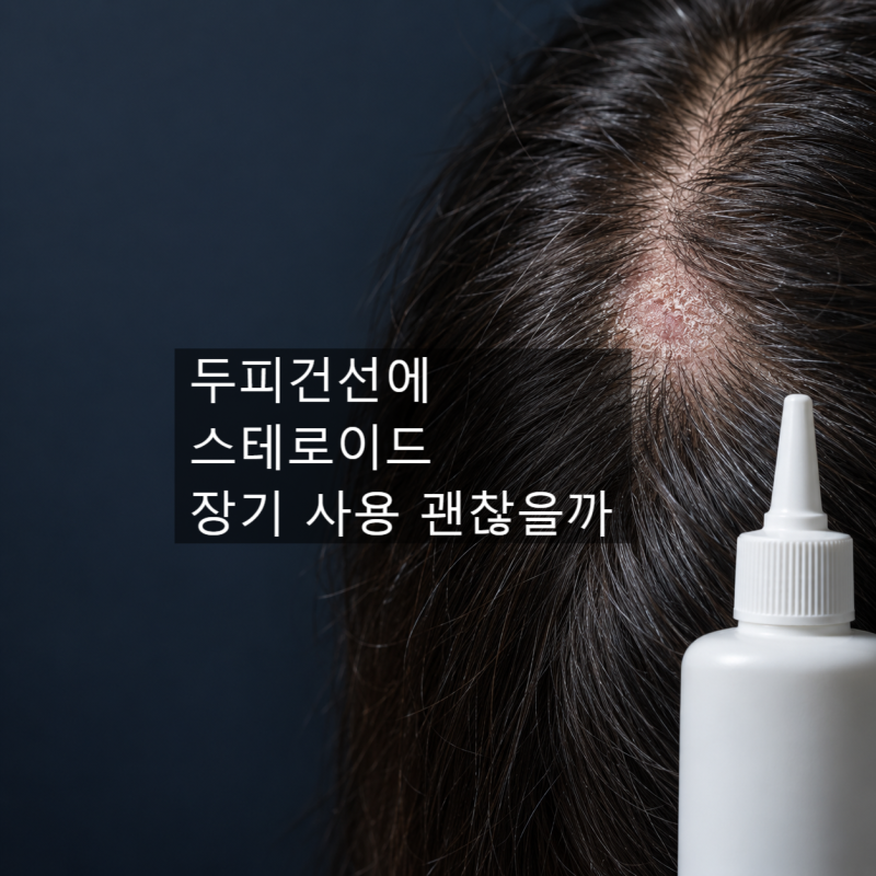 두피건선 스테로이드 두피액 오래 써도 될까? 사용 기간과 주의점