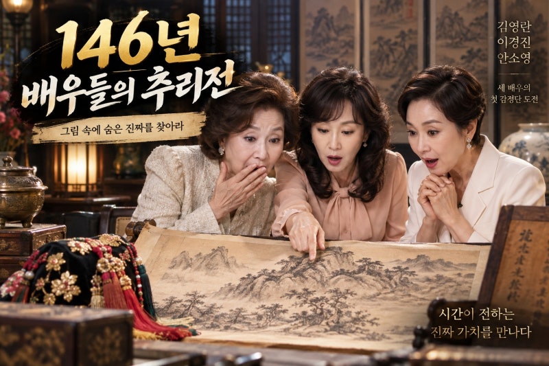 TV쇼 진품명품 1539회 김영란·이경진·안소영, 146년 연기 내공으로 펼친 고미술 추리전