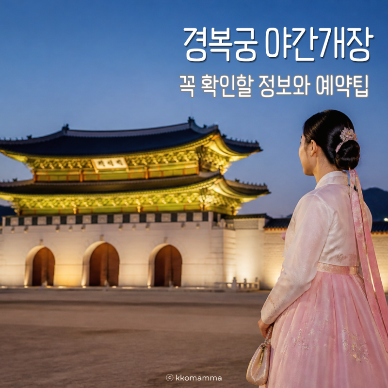 경복궁 야간개장 처음이라면 꼭 확인할 핵심 정보와 예약 팁