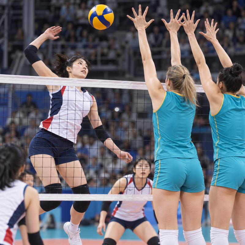 한국 여자배구, 카자흐스탄 넘으면 4강중국 피한 8강 관전 포인트