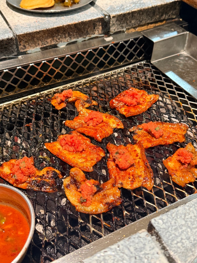 [강서/발산/산청숯불가든 마곡] 명란 무한리필로 올려서 굽는 고초장 양념구이, 평일 점심도 ....