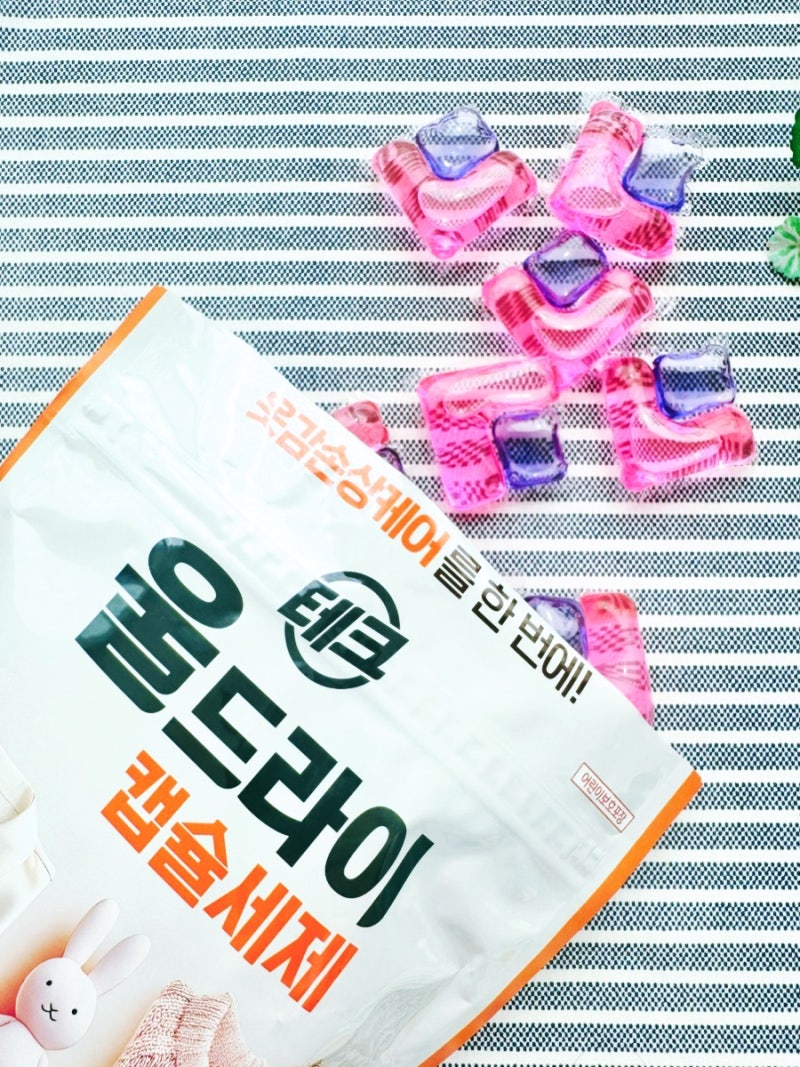 #코스트코 추천템✨테크 울드라이 캡슐세제 아끼던 캐시미어니트도 간편하게 캡슐 한알로 ....