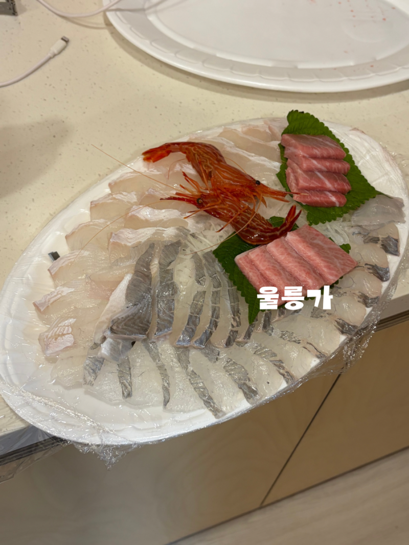 [울릉/도동] 독도새우 뿐 아니라 모듬회도 맛있었던 울릉도 맛집 추천 :: 울릉가