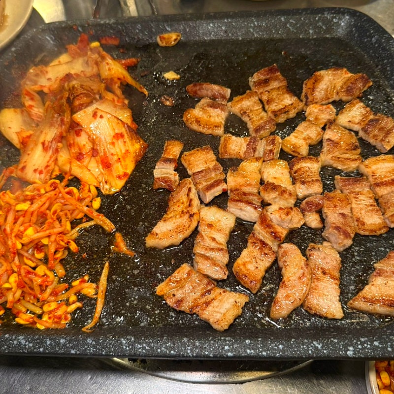 오산역 맛집 간판없는고깃집 | 10년 넘은 오산 삼겹살 맛집, 껍데기까지