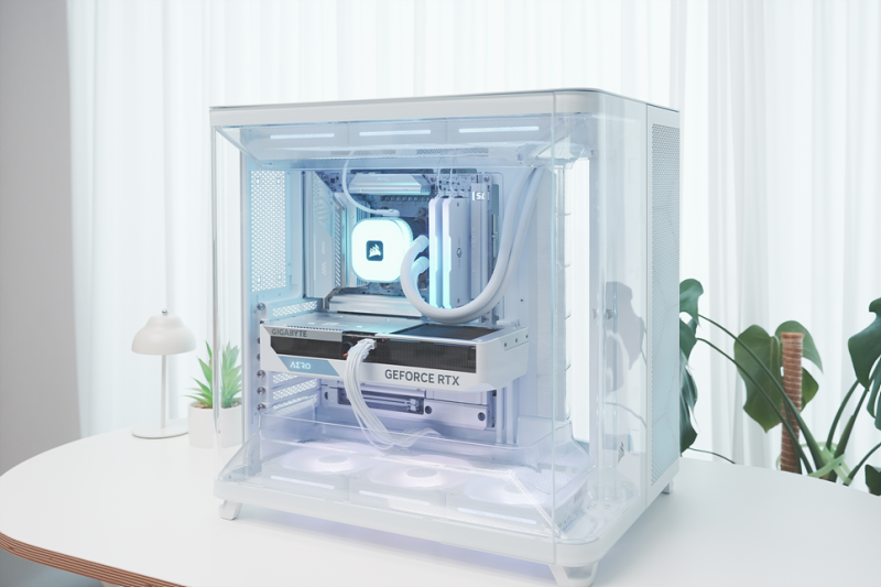 PC 컴퓨터 케이스 추천 투명 커세어 AIR 5400 iCUE LINK 조립 후기