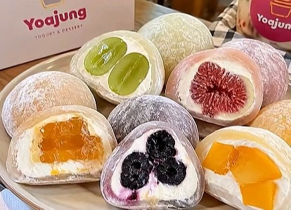 요아정 찹쌀떡 드디어 나왔다! 생과일 5종 가격 판매 매장