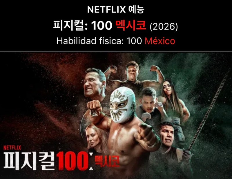 體能之巔100墨西哥出演者100人總整理｜姓名、職業、Instagram、名人資訊